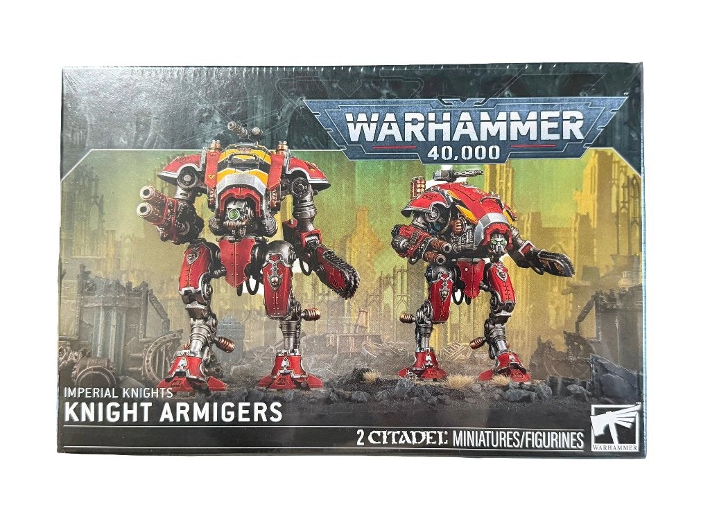 Warhammer 40K Imperial Knights Knight Armigers, Hobby en Vrije tijd, Wargaming, ., Nieuw, Warhammer, Ophalen of Verzenden