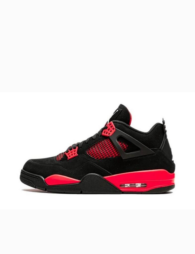 Air Jordans 4 Retro “Red Thunder”, Kleding | Heren, Schoenen, Zwart, Air Jordan, Ophalen of Verzenden, Sneakers of Gympen