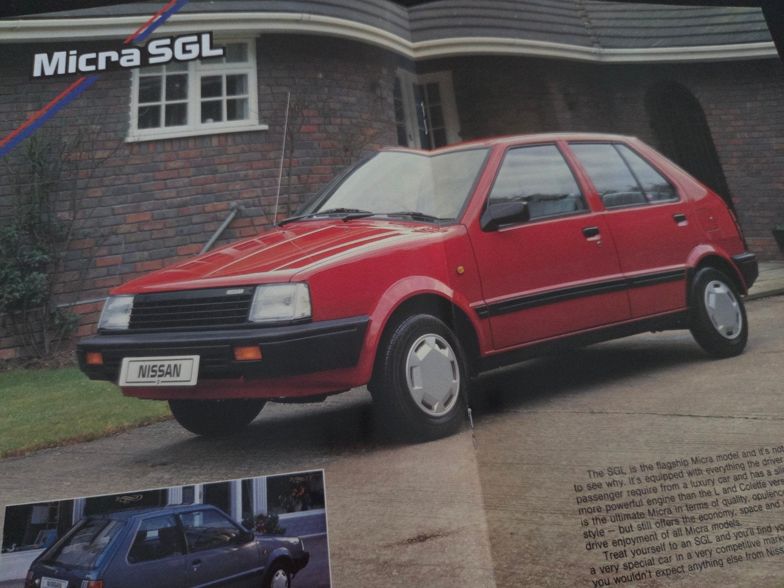 Brochure Nissan Micra 1987 UK, Ophalen of Verzenden, Zo goed als nieuw, Nissan