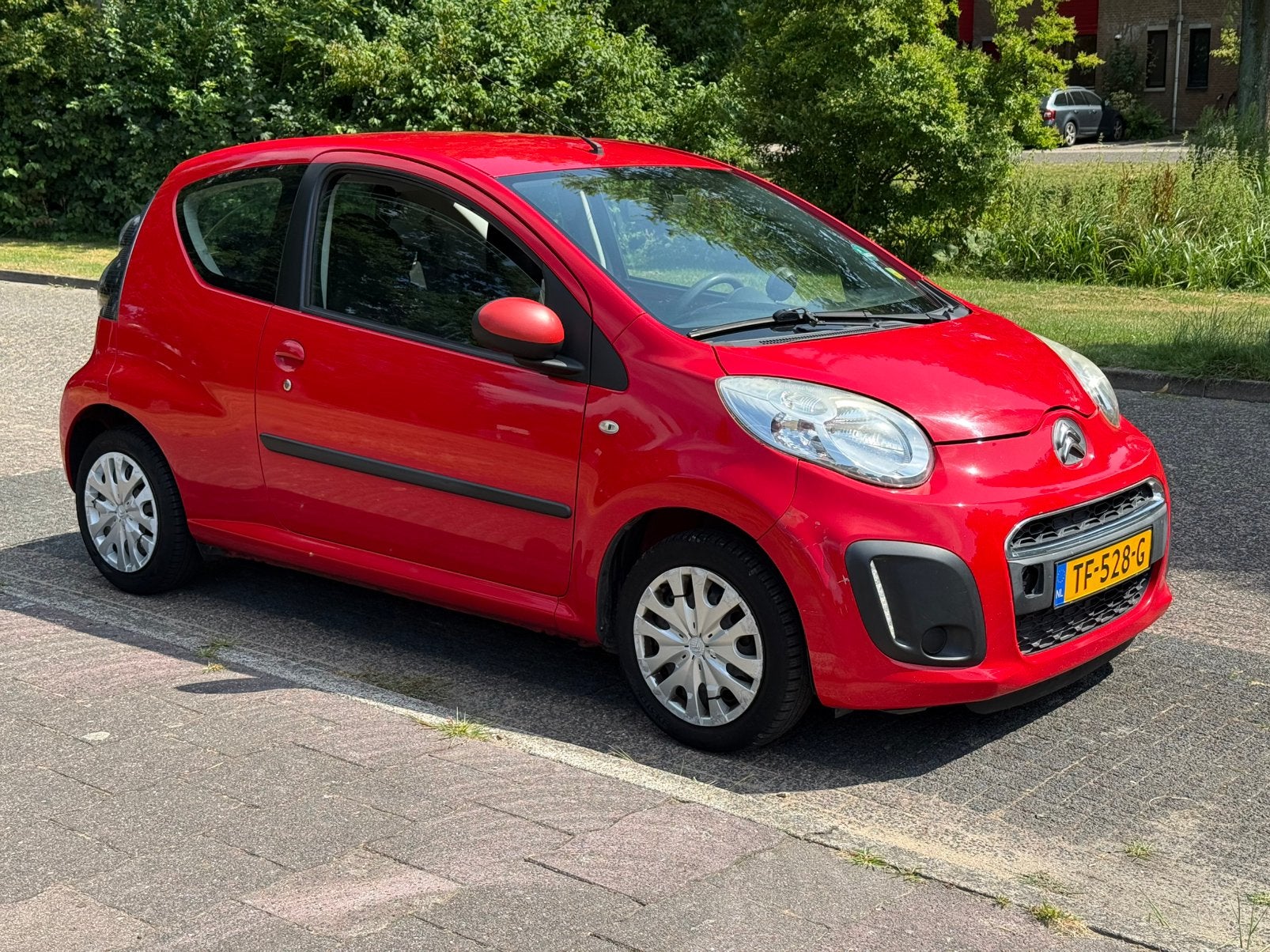 Citroën C1 1.0 3-DRS 2012 Nw APK facelift, Voorwielaandrijving, Stof, Zwart, 4 stoelen