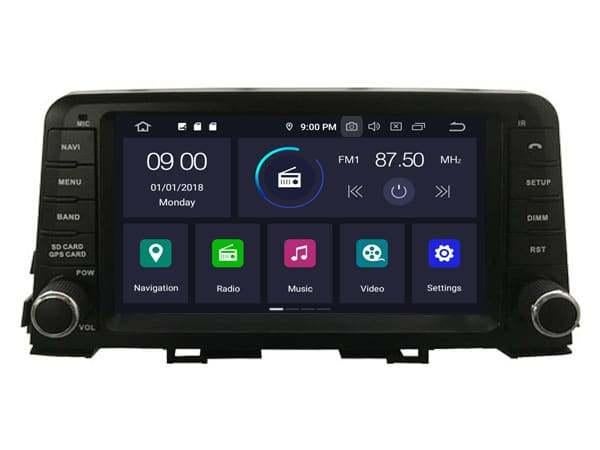 Radio Navigatie kia Picanto 2017 android 15 apple carplay