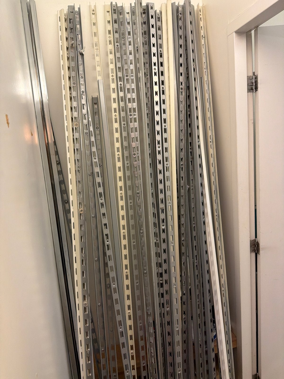 Partij wandstijlen 220 cm hoog, Ophalen of Verzenden