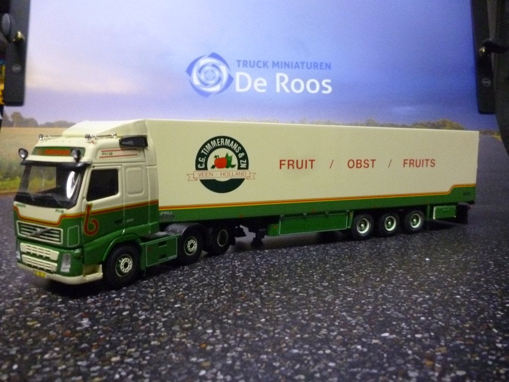 Tekno Volvo FH2 Fa. C.G. Timmermans & Zn. met certificaat, Hobby en Vrije tijd, Modelauto's | 1:50, Ophalen of Verzenden, Nieuw