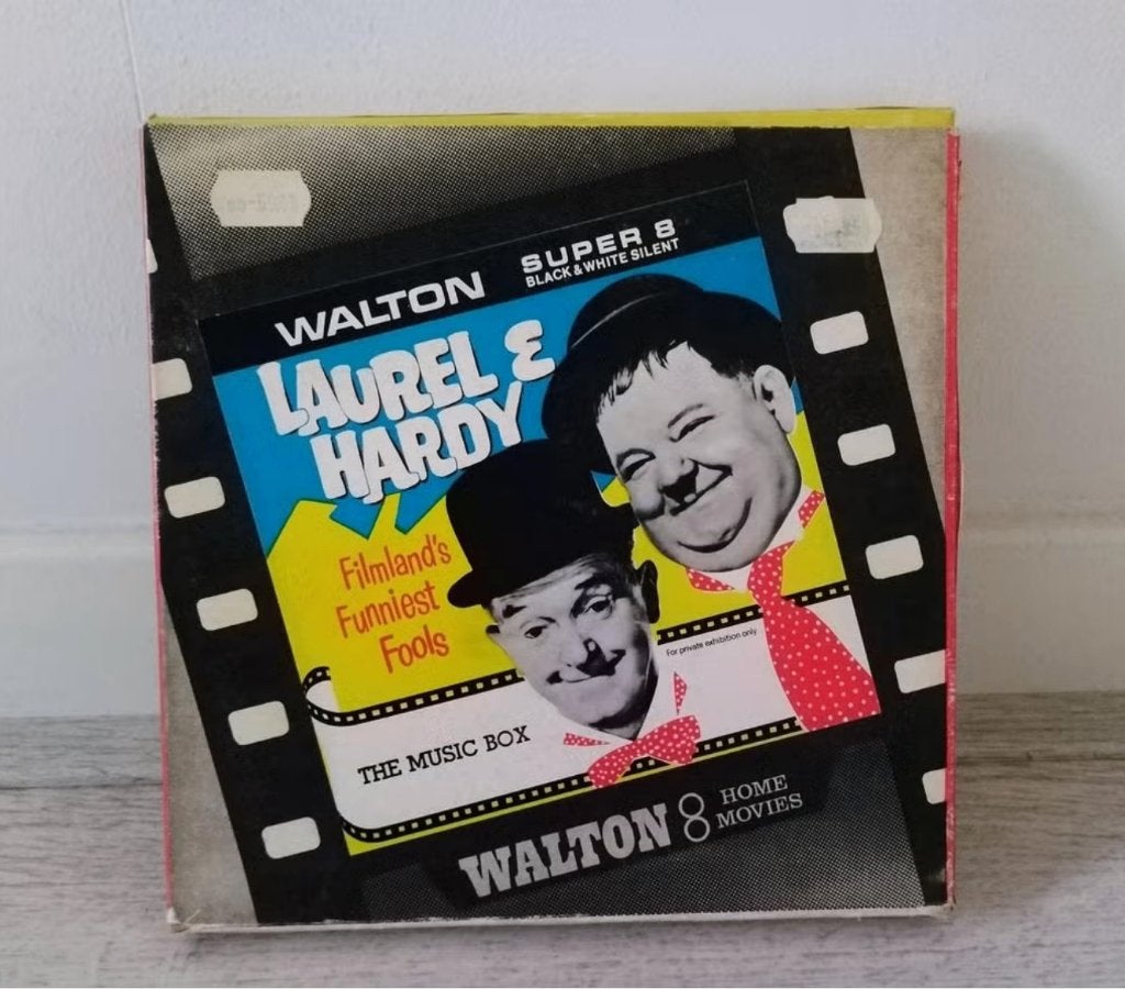 The Music Box super 8 mm Laurel and Hardy, Audio, Tv en Foto, Filmrollen, Ophalen of Verzenden, 8mm film