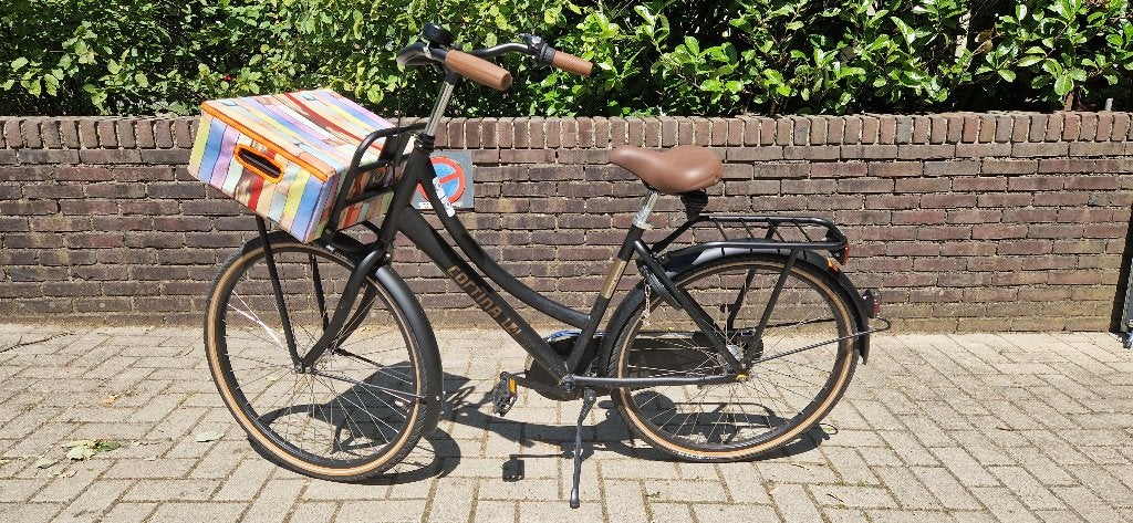 Cortina U4 Mini M26 Jet Black Matt  met 3 versnellingen, Terugtraprem, Versnellingen, Zo goed als nieuw, Cortina