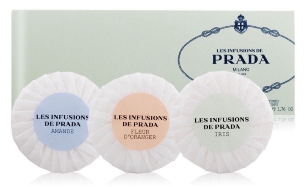 Prada Infusion EDP parfum Handzepen Armande Orange Iris 150g, Ophalen of Verzenden, Nieuw, Overige typen