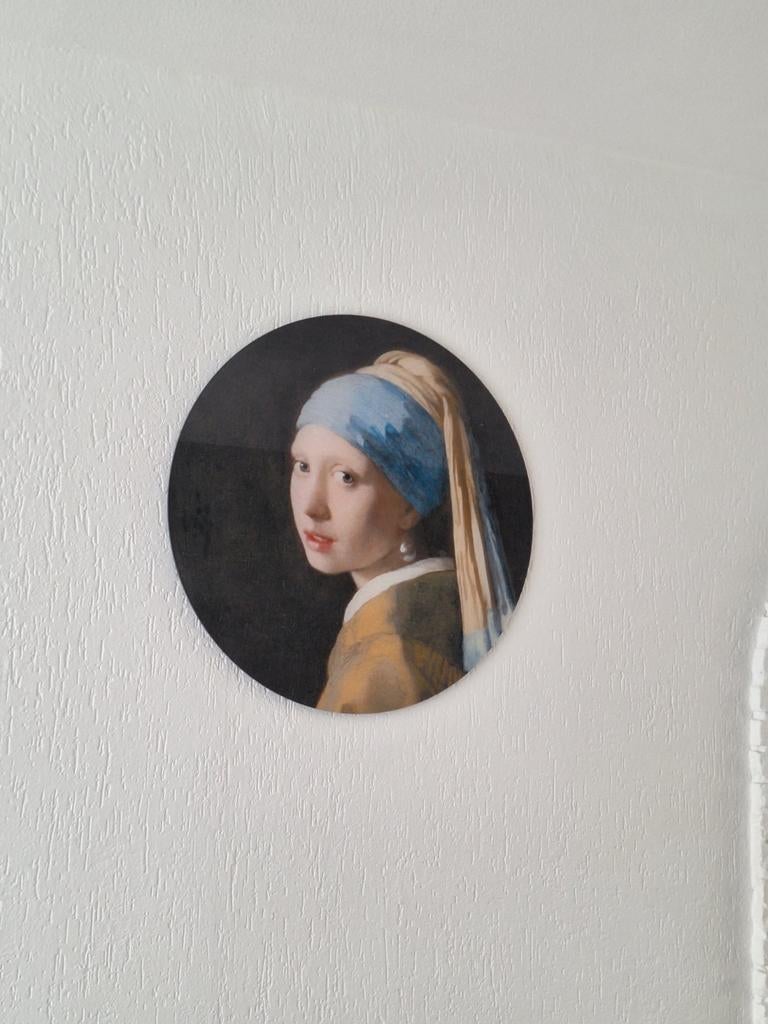 Plexiglas rond 60 cm met blind ophangsysteem, Ophalen
