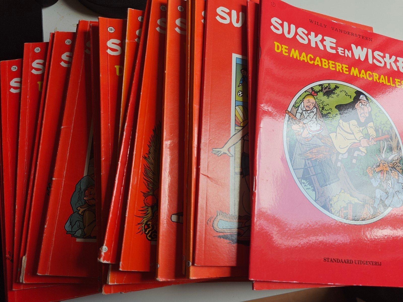 Suske en Wiske Losse strips en boeken, Meerdere stripboeken, Ophalen of Verzenden, Gelezen, Willy Vandersteen