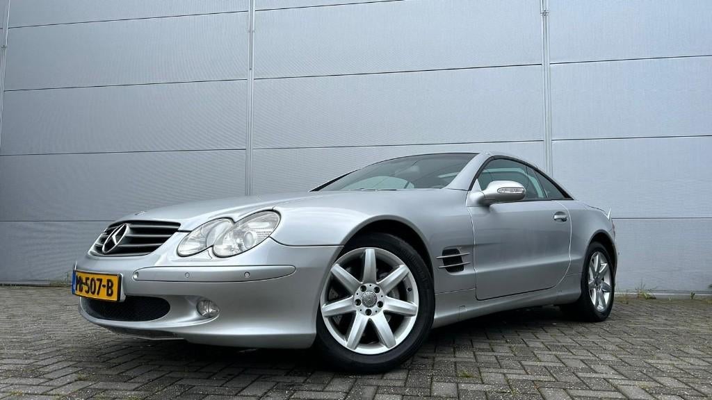 Mercedes-Benz SL 500 V8 Aut, Youngtimer, 2e Eigenaar, ABC, Auto's, Automaat, Achterwielaandrijving, 8 cilinders, Cabriolet