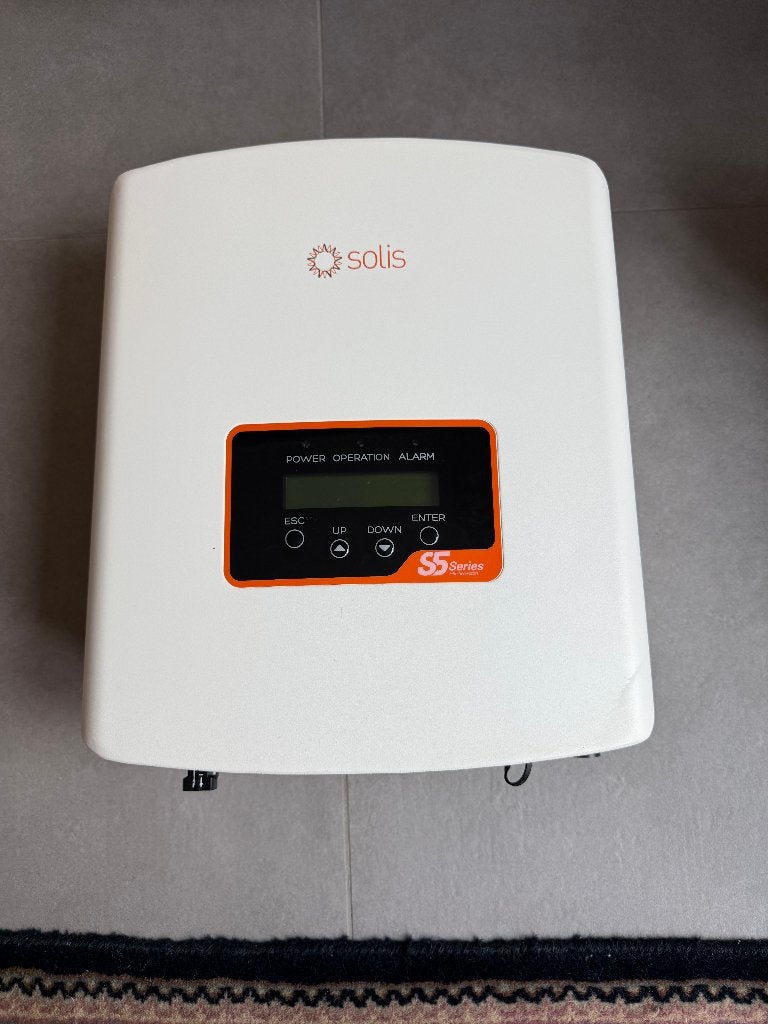 Solis S5-GR1P3K-M 3kW omvormer 1-fase zonnepanelen, Ophalen, Zo goed als nieuw, Overige merken, Omvormer