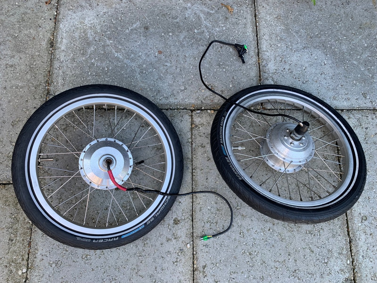 USVA Comfort 16” motoren 24V + onderdelen ondersteuning 24V, Fietsen en Brommers, Ophalen of Verzenden, Gebruikt
