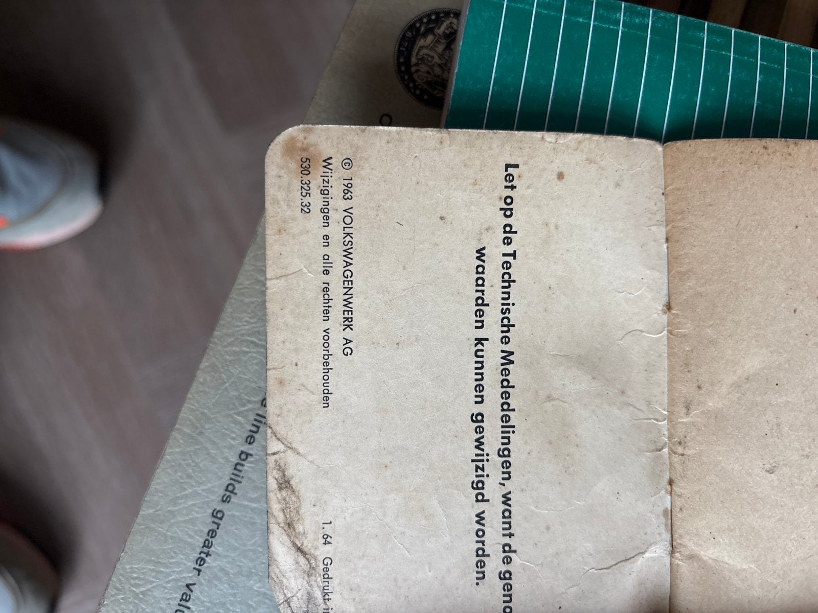 Volkswagen Kever Technische Vraagbaak 1963, Ophalen of Verzenden