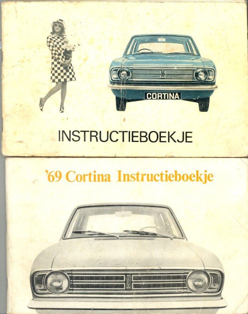 Ford instructieboekje klassieker Cortina 66 & 69, Ophalen of Verzenden