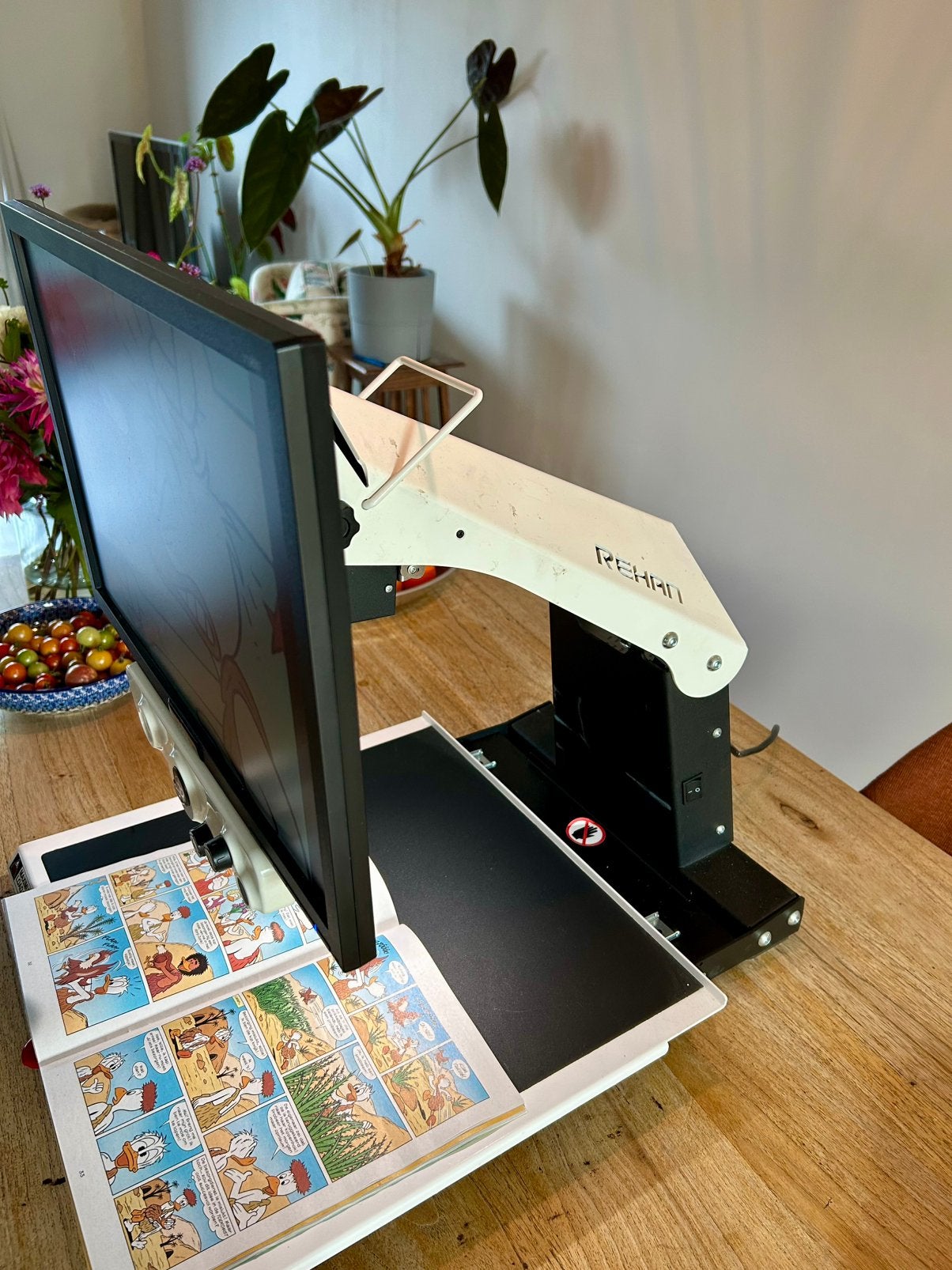 Rehan i-See digitale microscoop met kruistafel, Audio, Tv en Foto, Ophalen, Zo goed als nieuw, Minder dan 400x