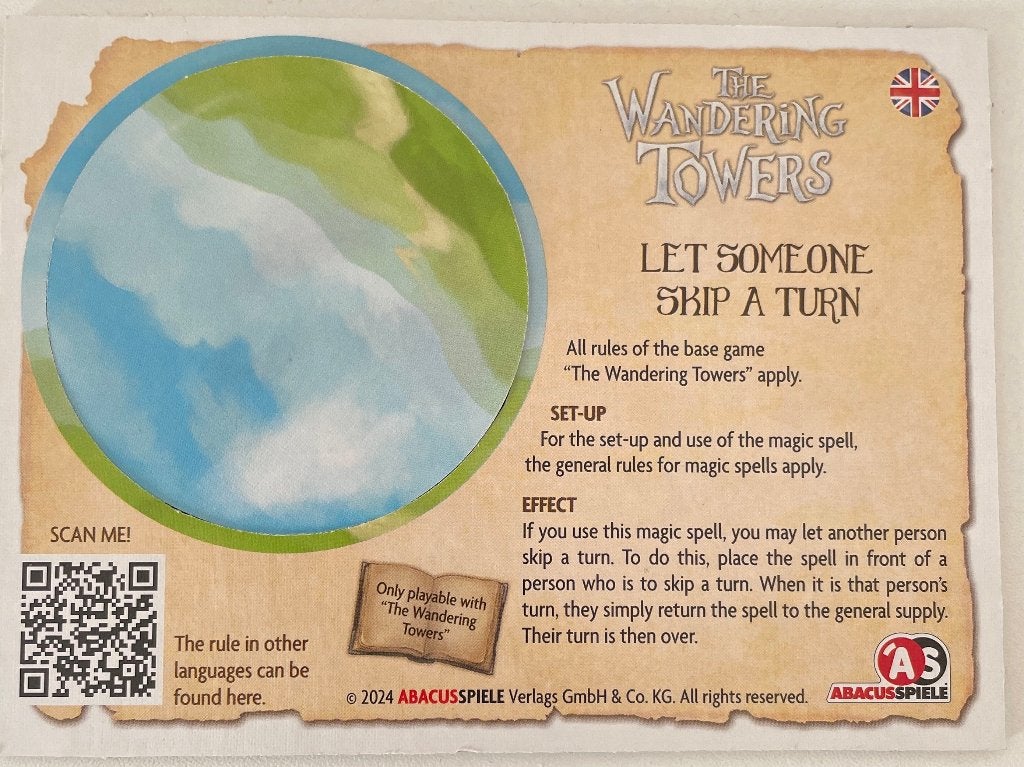 The Wandering Towers: Expansion NIEUW, Hobby en Vrije tijd, Ophalen of Verzenden, Nieuw