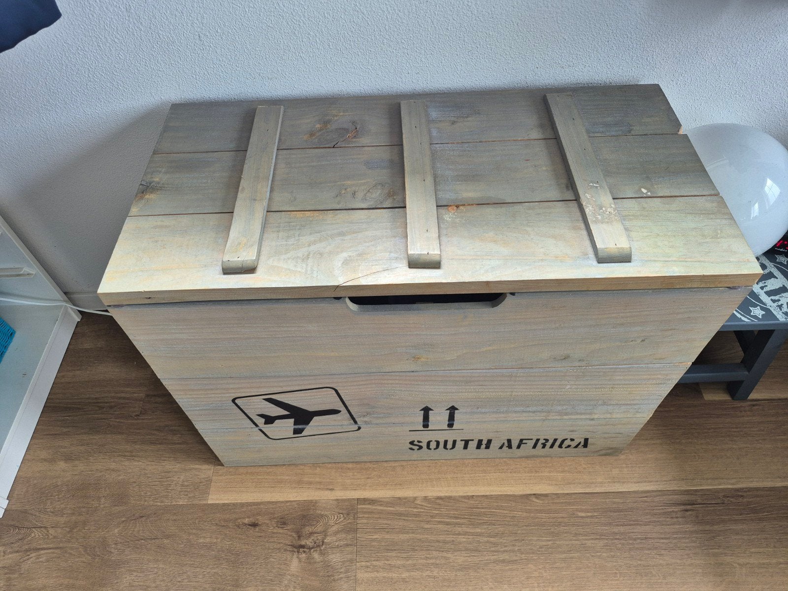 opbergkist voor stoere jongenskamer, Ophalen, 50 – 75, Minder dan 50 cm, Gebruikt