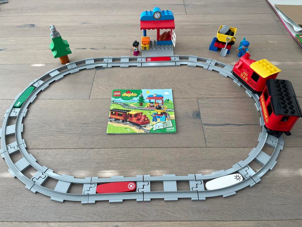 DUPLO trein 10874, Ophalen of Verzenden, Zo goed als nieuw, Duplo