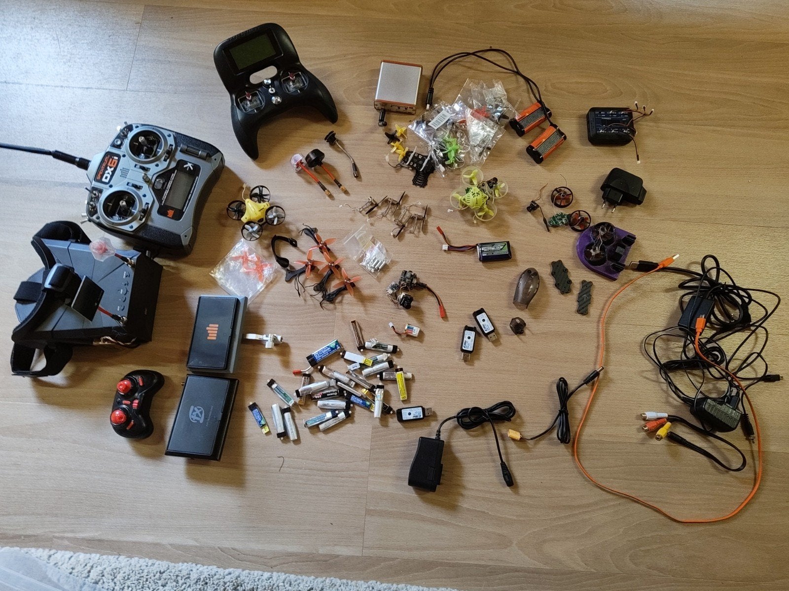 Grote analoge FPV drone / RC bundel, Ophalen of Verzenden