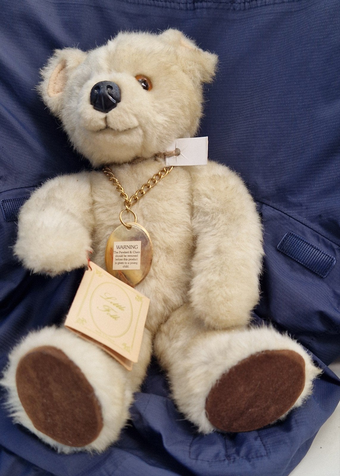 Oude engelse beer, Verzamelen, Beren en Cherished Teddies, Ophalen of Verzenden, Zo goed als nieuw, Stoffen beer, Overige merken