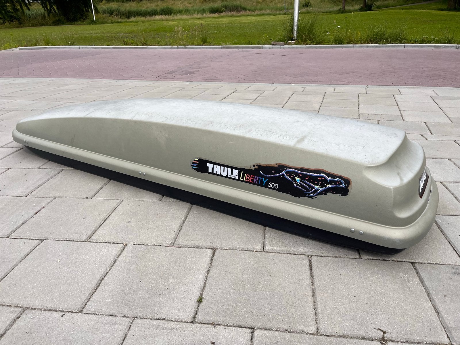 Thule Liberty 500 Dakkoffer - Ruime Opslag voor Reizen, Auto diversen, Ophalen, Gebruikt