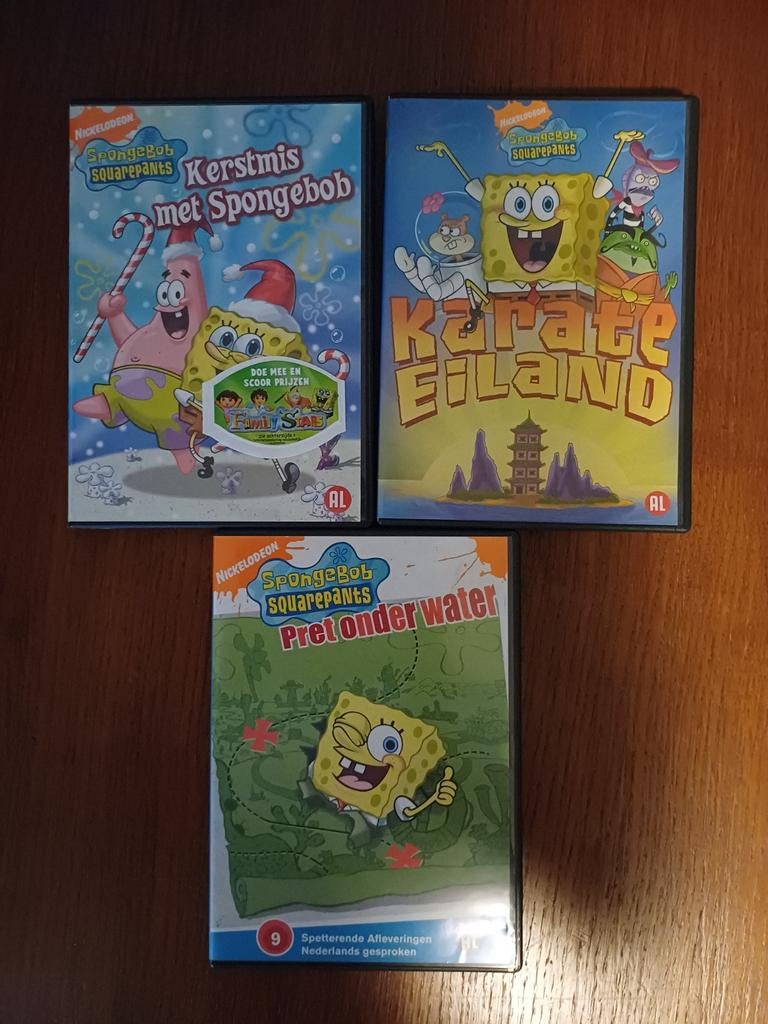 Dvd's Spongebob, Cd's en Dvd's, Alle leeftijden, Ophalen of Verzenden, Zo goed als nieuw