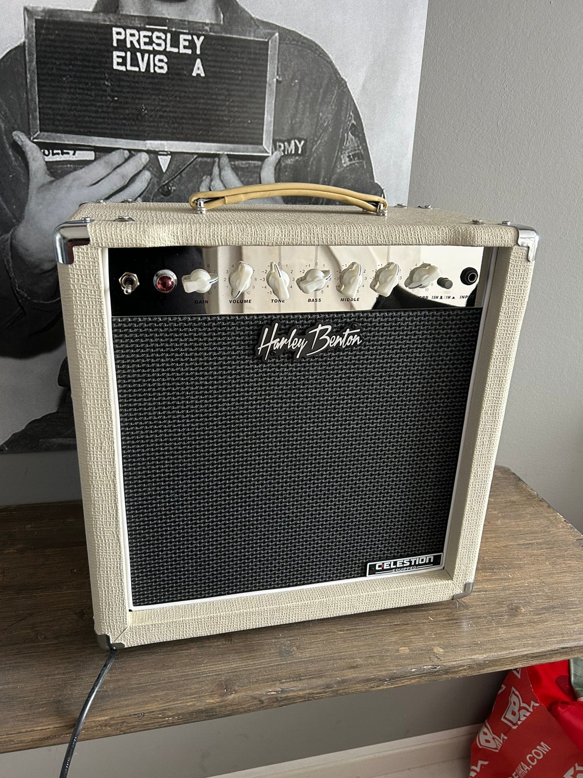 Harley Benton TUBE15, Ophalen, Zo goed als nieuw, Gitaar, Minder dan 50 watt