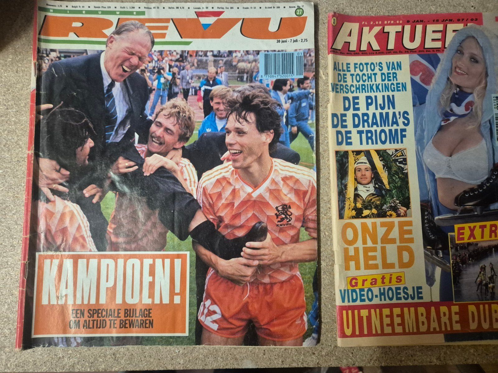 Oude Revu en Aktueel tijdschriften, Boeken, Ophalen of Verzenden, Gelezen, Overige typen