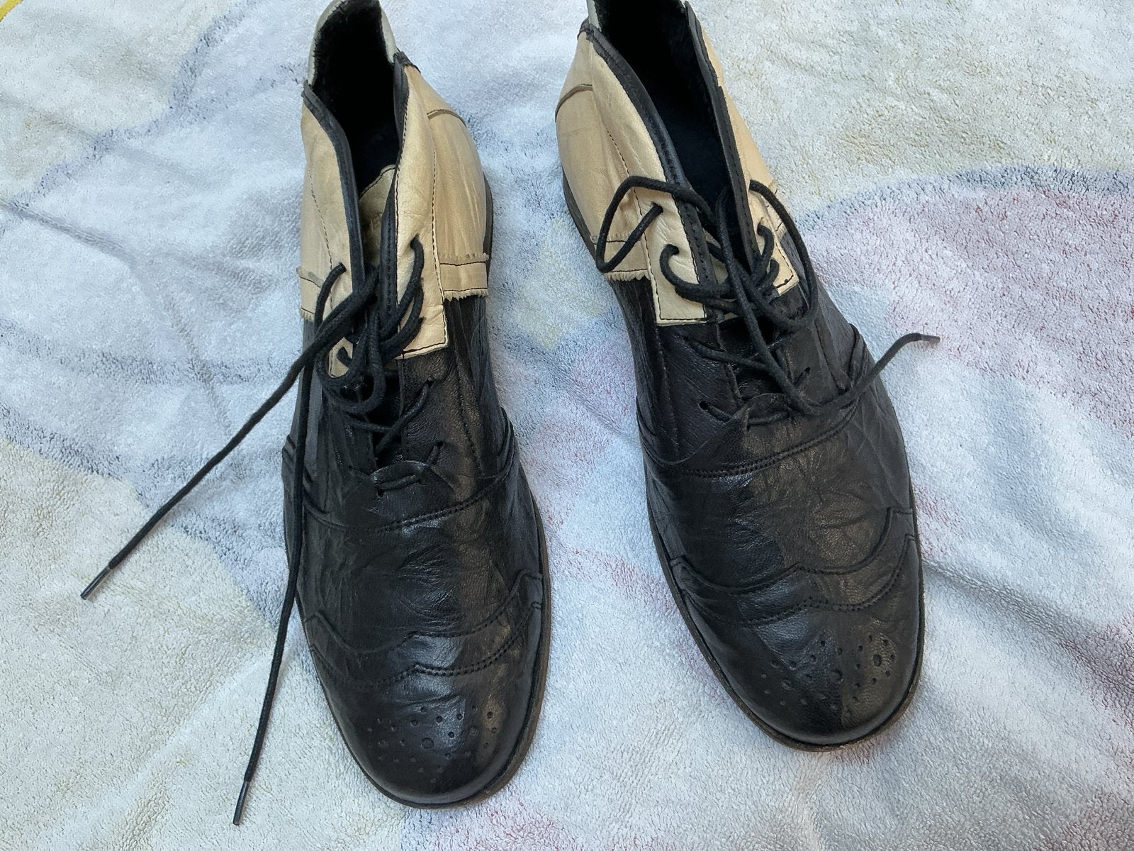 Rehab schoenen maat 42, Kleding | Heren, Ophalen of Verzenden, Zo goed als nieuw, Zwart, Veterschoenen