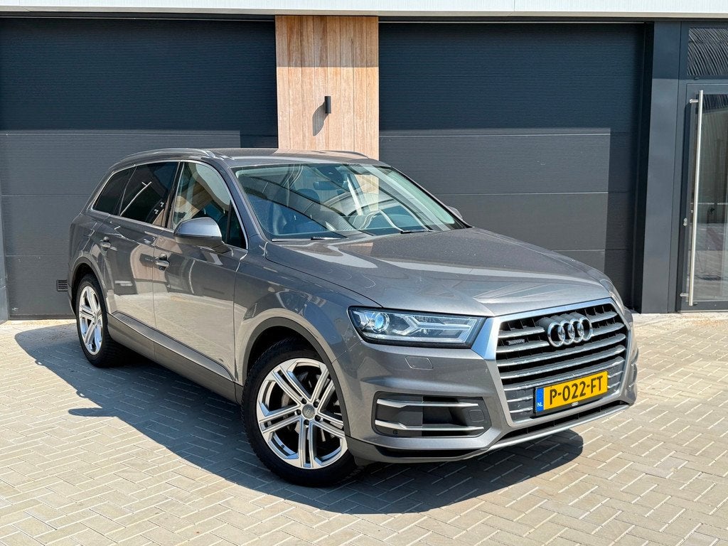 Audi Q7 3.0 TDI Quattro (bj 2016) XENON|CAMERA|LEER|ELEK TRE, Auto's, Audi, Bedrijf, Te koop, Q7, 4x4, Achteruitrijcamera, Airbags