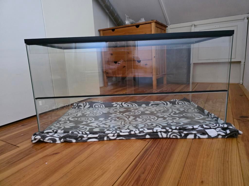 Groot hamsterverblijf, aquarium, Dieren en Toebehoren, Gebruikt, 75 tot 110 cm, Ophalen, Minder dan 60 cm