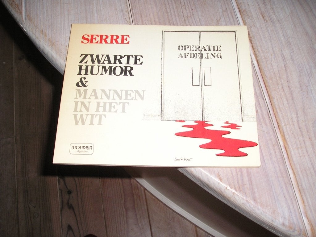 Serre - Zwarte humor & Mannen in het wit, Ophalen of Verzenden, Gelezen, Serre, Overige typen
