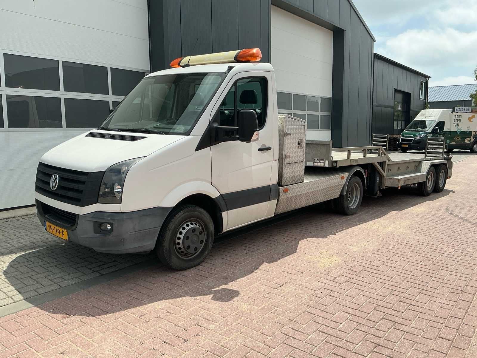 Volkswagen Crafter 35 2.0 TDI BE Combi Trekker + oplegger, Auto's, Bestelauto's, Euro 5, Gebruikt, Volkswagen, Bedrijf