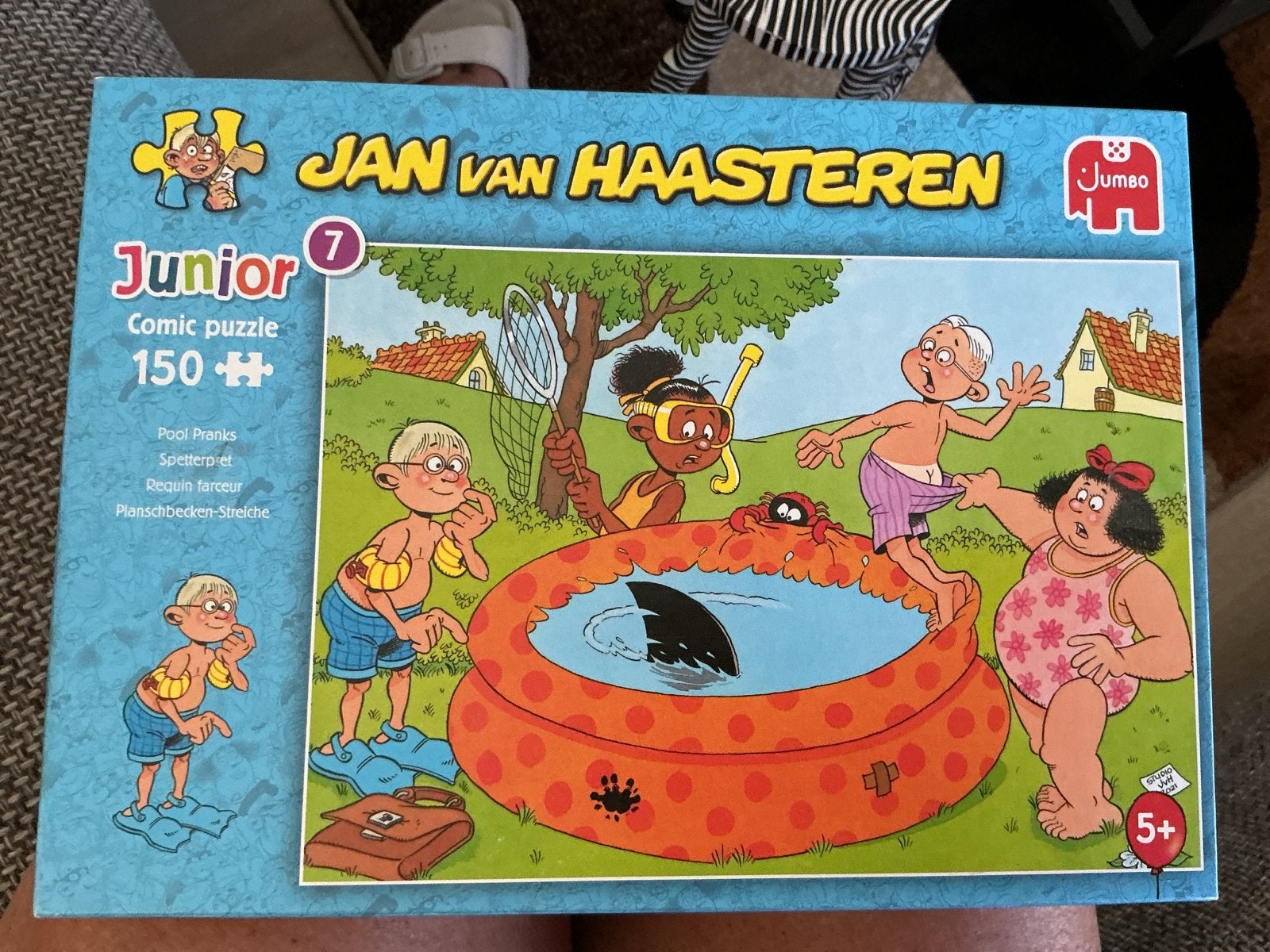 Jan van Haasteren Junior Comic Puzzel 150 stukjes, Ophalen of Verzenden, Zo goed als nieuw, 6 jaar of ouder