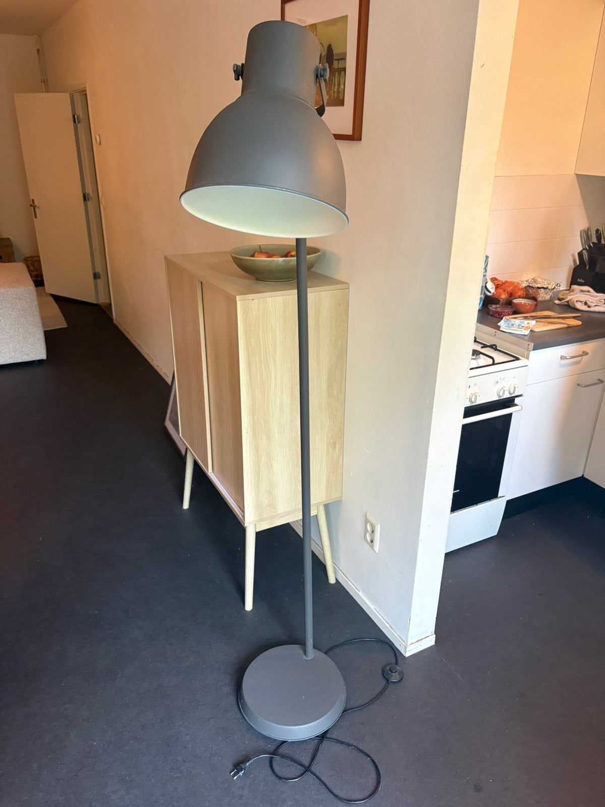Staande lamp HEKTAR Ikea, Ophalen, Zo goed als nieuw, 150 tot 200 cm