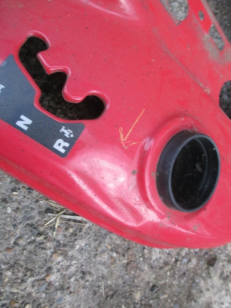 Achterkap spatbord MTD Bolens Blisar Gutbrod Yard Man, Ophalen, Gebruikt, 50 cm of meer
