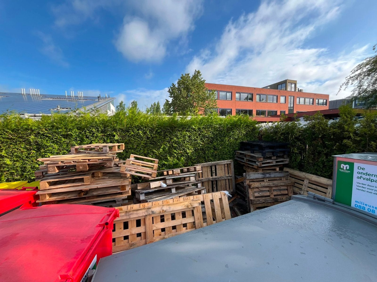Palletten (30-40 stuks) gratis op te halen, Ophalen, Gebruikt, Hout