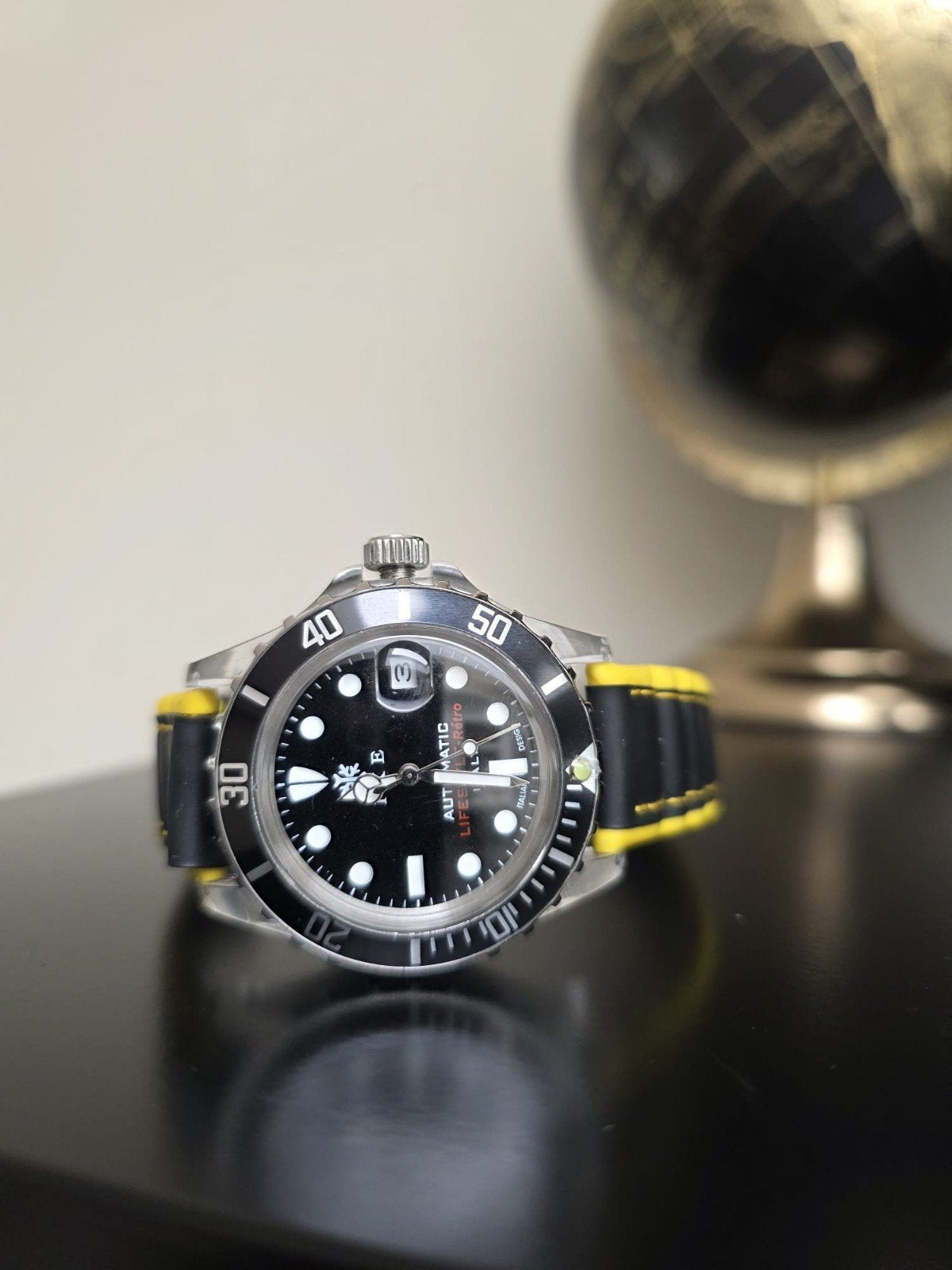IKE Automatic Horloge - Diverse Kleuren, Overige merken, Zwart, IOS, Ophalen of Verzenden