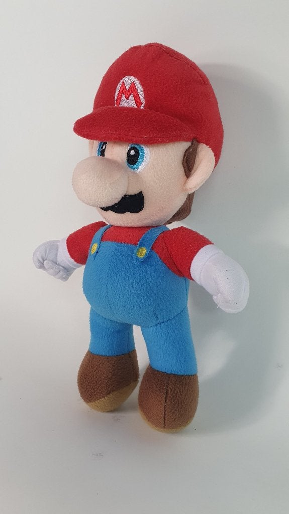 Mario, Super Mario Bros knuffel, Nintendo. 30cm. 8B9, Tweedehands verkoop, Tweedehands verkoop, Gebruikt, Overige typen