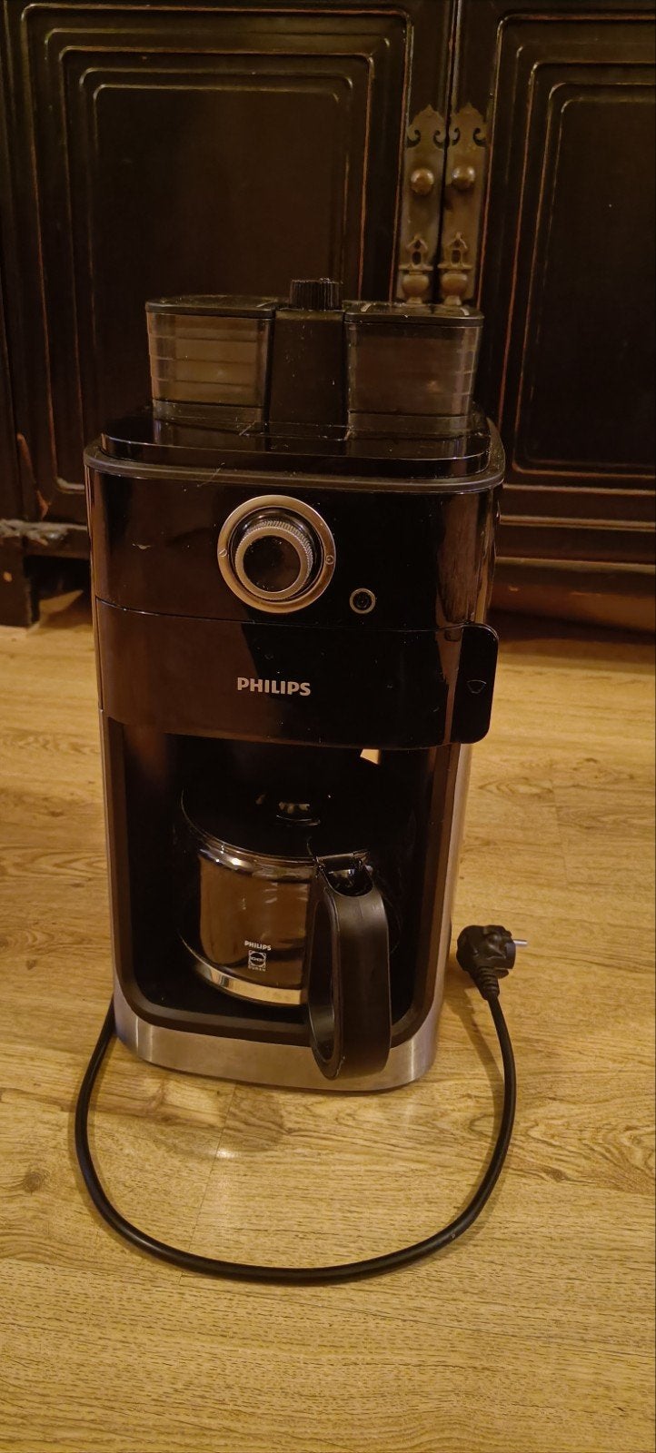 Philips Koffiezetapparaat 'Grind & Brew', Witgoed en Apparatuur, Ophalen, Gebruikt, 10 kopjes of meer, Koffiemachine