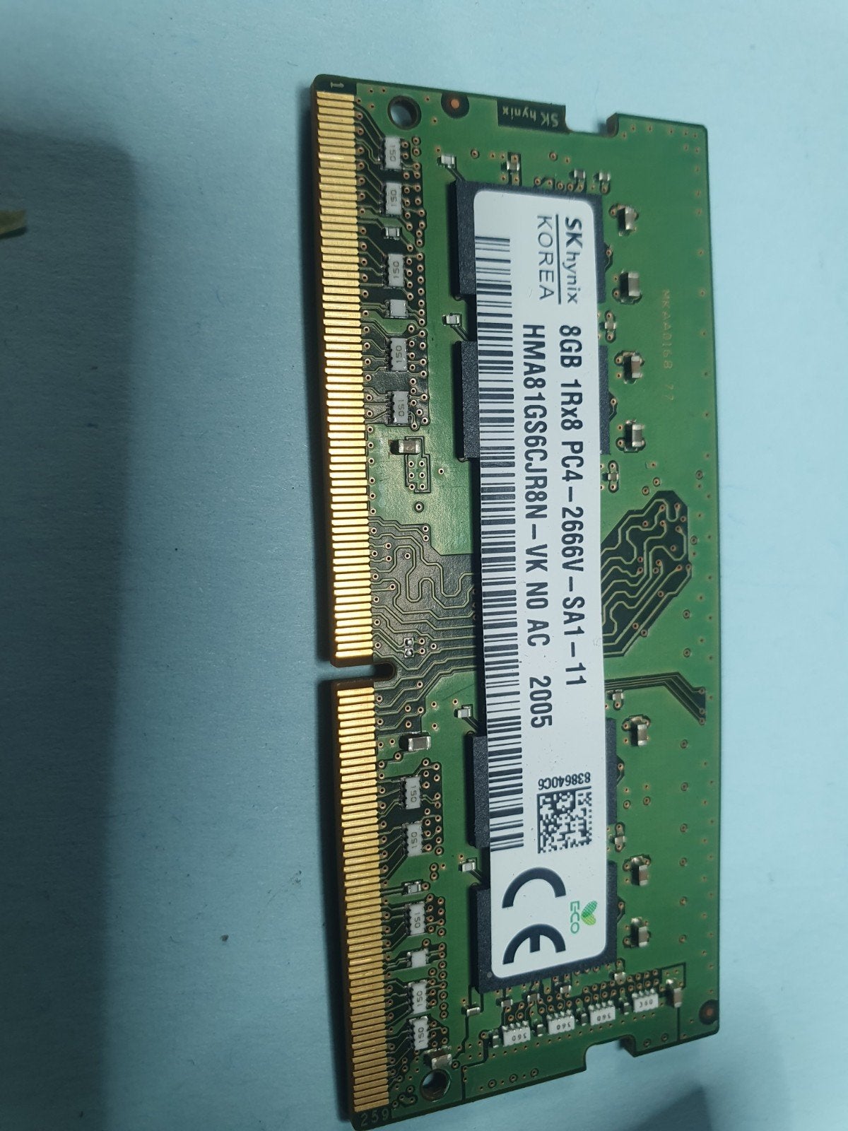 SK Hynix 8GB DDR4 RAM PC4-2666V-SA1-11, Server, DDR4, 8 GB, Ophalen of Verzenden