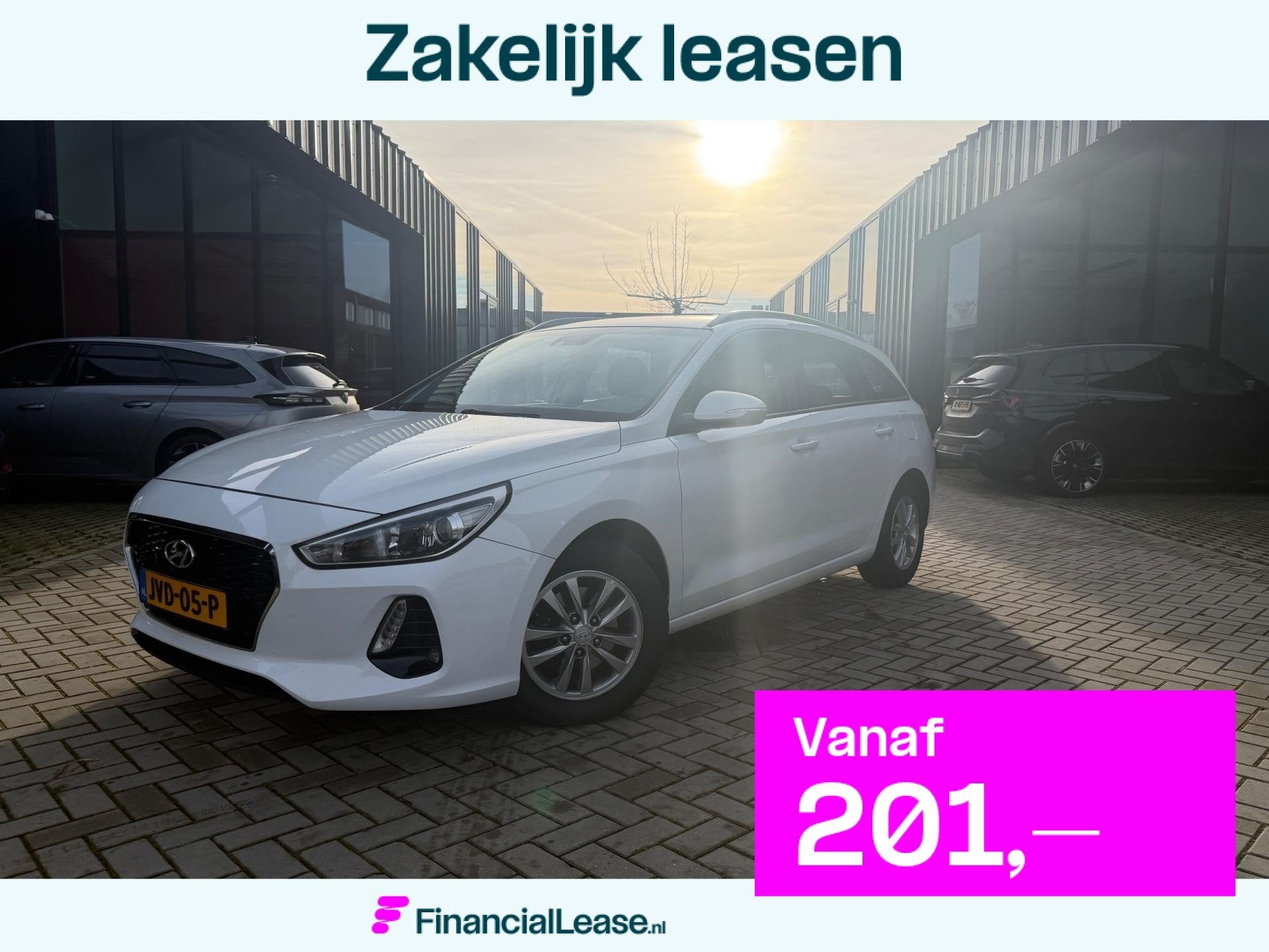 Hyundai I30 Wagon 1.0 T-GDI Comfort Cruise PDC Nwe APK, Voorwielaandrijving, Stof, Gebruikt, Wit