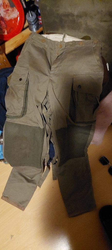 Repro m42 reenforced jumptrousers, Verzamelen, Militaria | Tweede Wereldoorlog, Verzenden, Landmacht, Amerika, Kleding of Schoenen