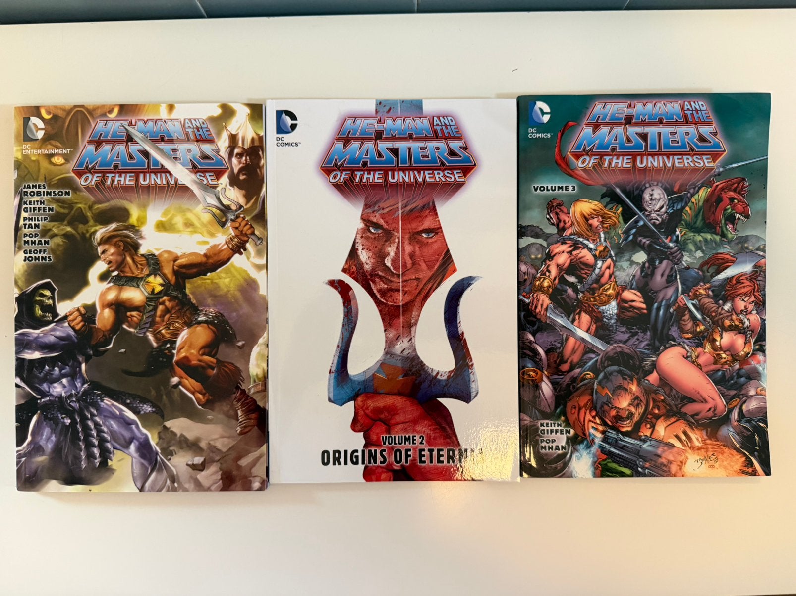 He-Man and the Masters of the Universe - DC comics vol 1,2,3, Boeken, Strips | Comics, Meerdere comics, Ophalen of Verzenden, Gelezen