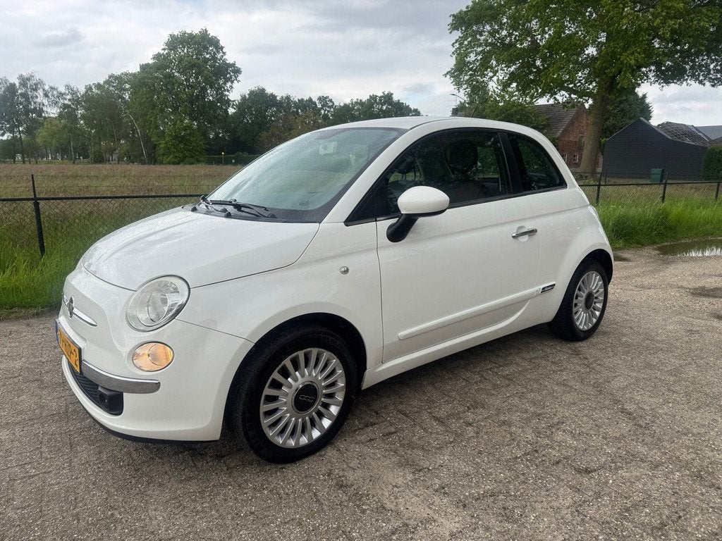 Fiat 500 1.2 Pop, lm velgen incl.nw apk, NAP, airco orgnl au, Auto's, Euro 5, Gebruikt, 1242 cc, 4 cilinders