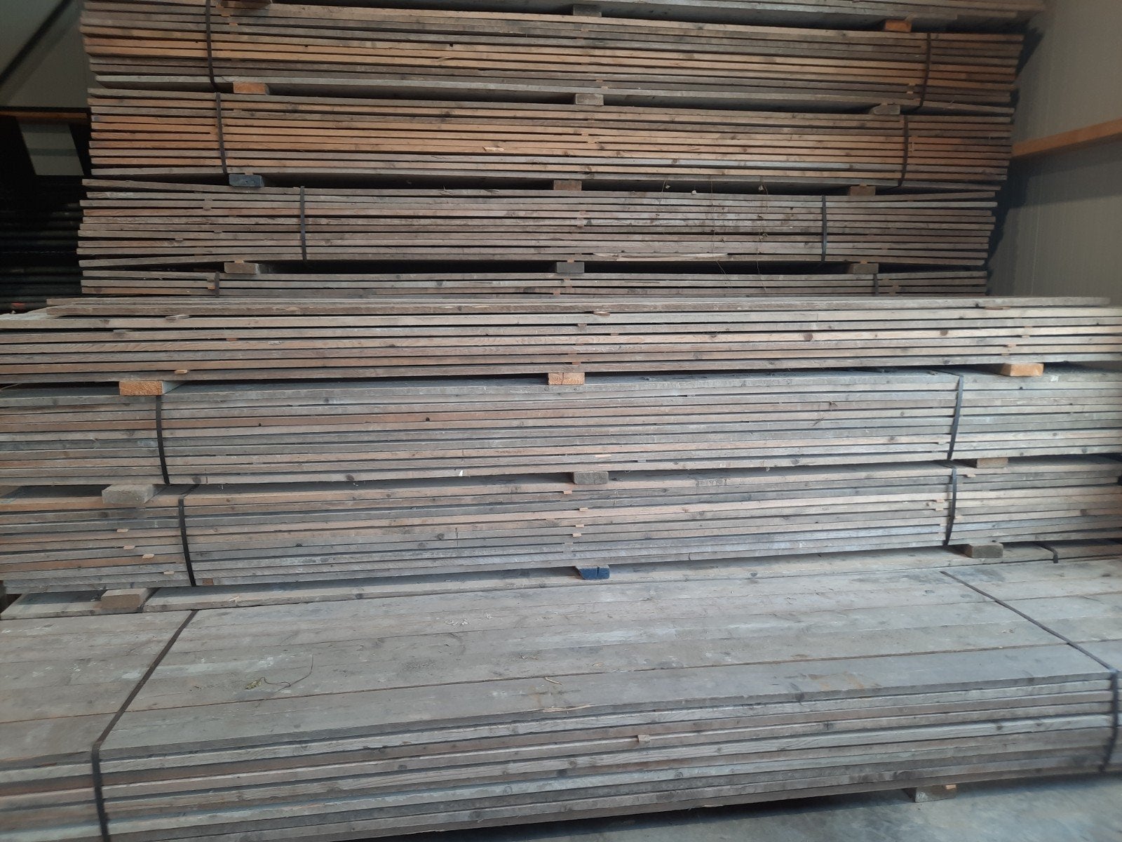 steigerdelen steigerplanken steigerhout, Ophalen of Verzenden, 250 cm of meer, Planken