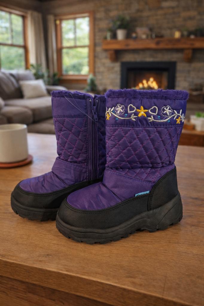 Kindersneeuwlaarzen – Paars – Maat 29, Kinderen en Baby's, Kinderkleding | Schoenen en Sokken, Nieuw, Laarzen, Meisje, Ophalen of Verzenden