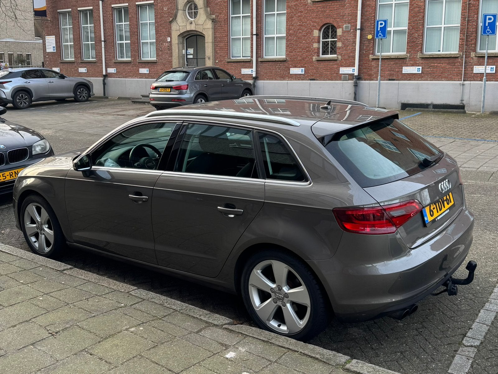 Audi A3 1.4 Sportback Ambition S-tronic 2014 Grijs, Stof, Euro 6, 122 pk, Origineel Nederlands
