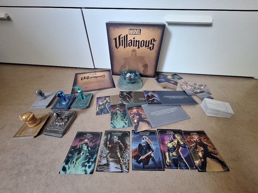 Marvel Villainous: Infinite Power, Hobby en Vrije tijd, Gezelschapsspellen | Bordspellen, Vijf spelers of meer, Ophalen of Verzenden