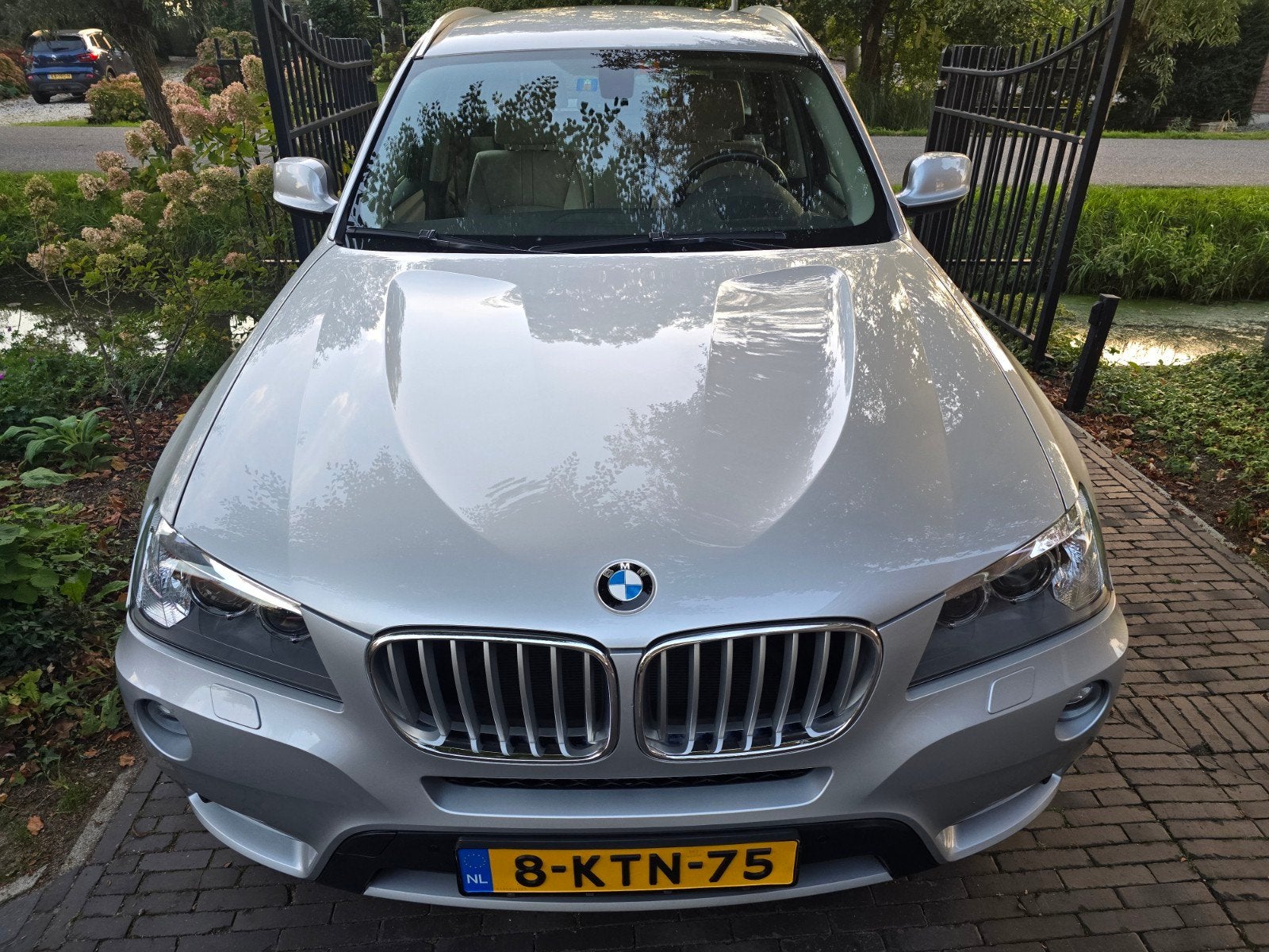 BMW X3 2.0 Xdrive 28I AUT 2013 Grijs, Auto's, Euro 5, Beige, 2000 kg, Vierwielaandrijving