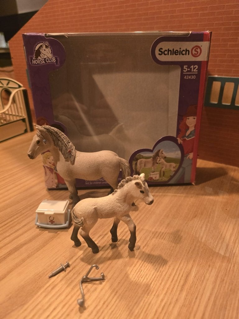 Schleich rescue set Hannah, Verzamelen, Ophalen of Verzenden, Zo goed als nieuw